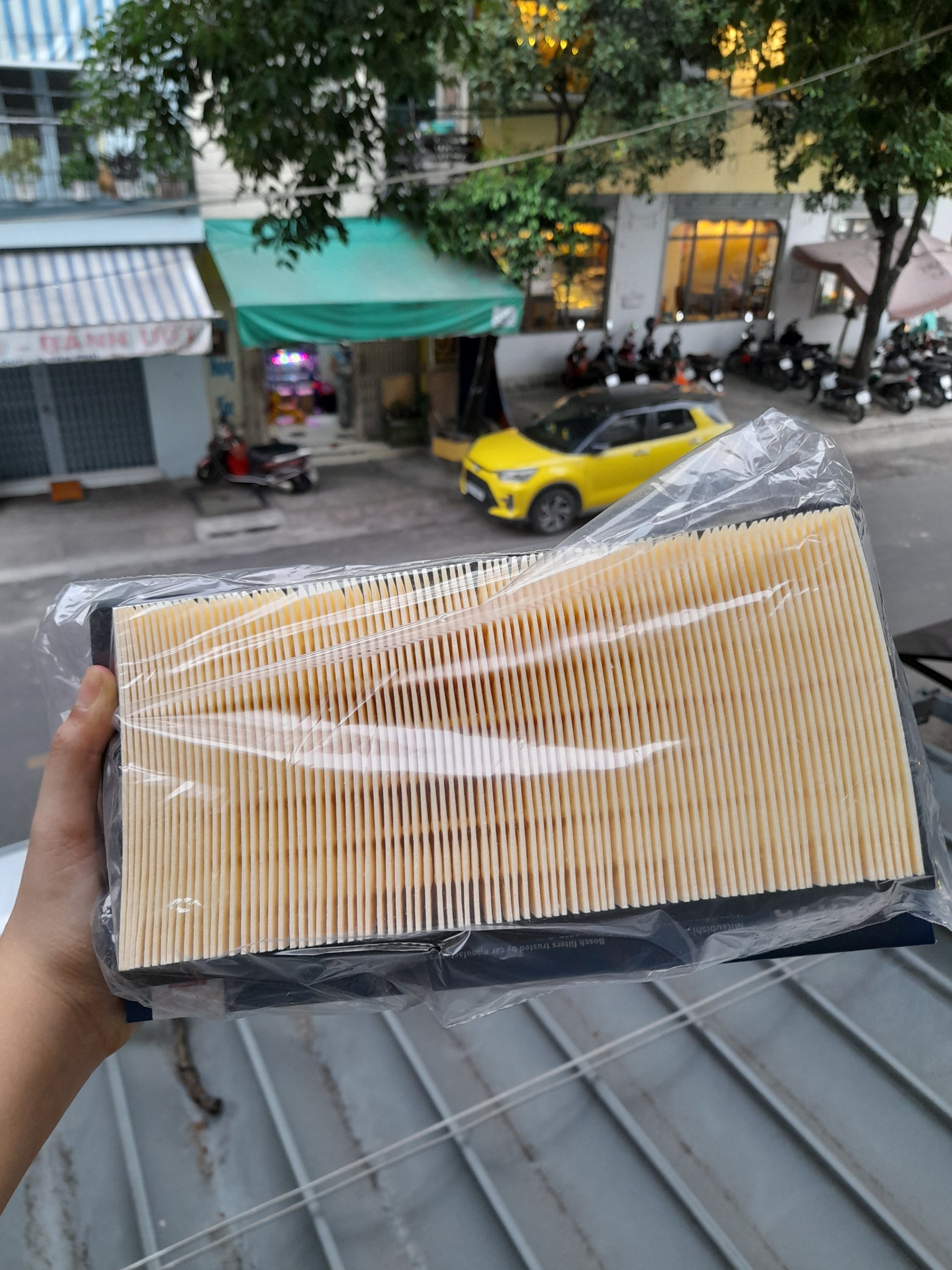 Lọc Gió Động Cơ BOSCH A3025 TOYOTA Vios P15 1.5i/1.3i ,Avanza 1.3/1.5 ...vv