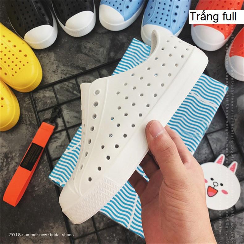 Giày nhựa NATIVE trẻ em - chất liệu nhựa E.V.A mềm, siêu nhẹ, không thấm nước, nhiều màu để lựa chọn