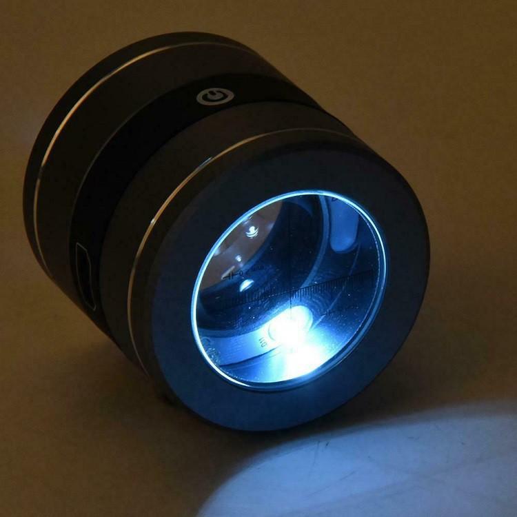 Kính Lúp ️️ Kính Lúp 10X Có Đèn Cao Cấp HH8030 - PIN SẠC