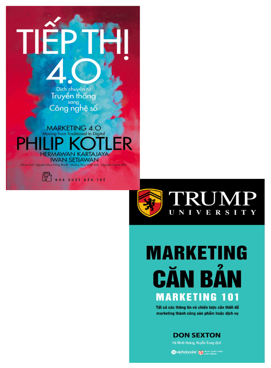 Combo Marketing Căn Bản + Tiếp Thị 4.0  _TRE
