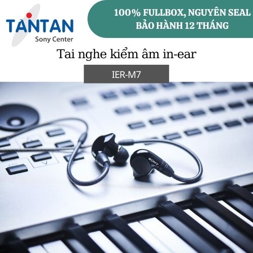 Tai nghe kiểm âm in-ear Sony IER-M7| Hàng chính hãng