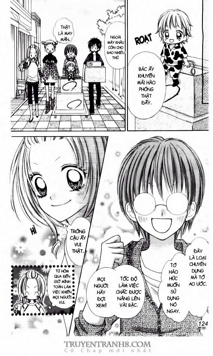 tiệm thời trang, love cotton chapter 11 9