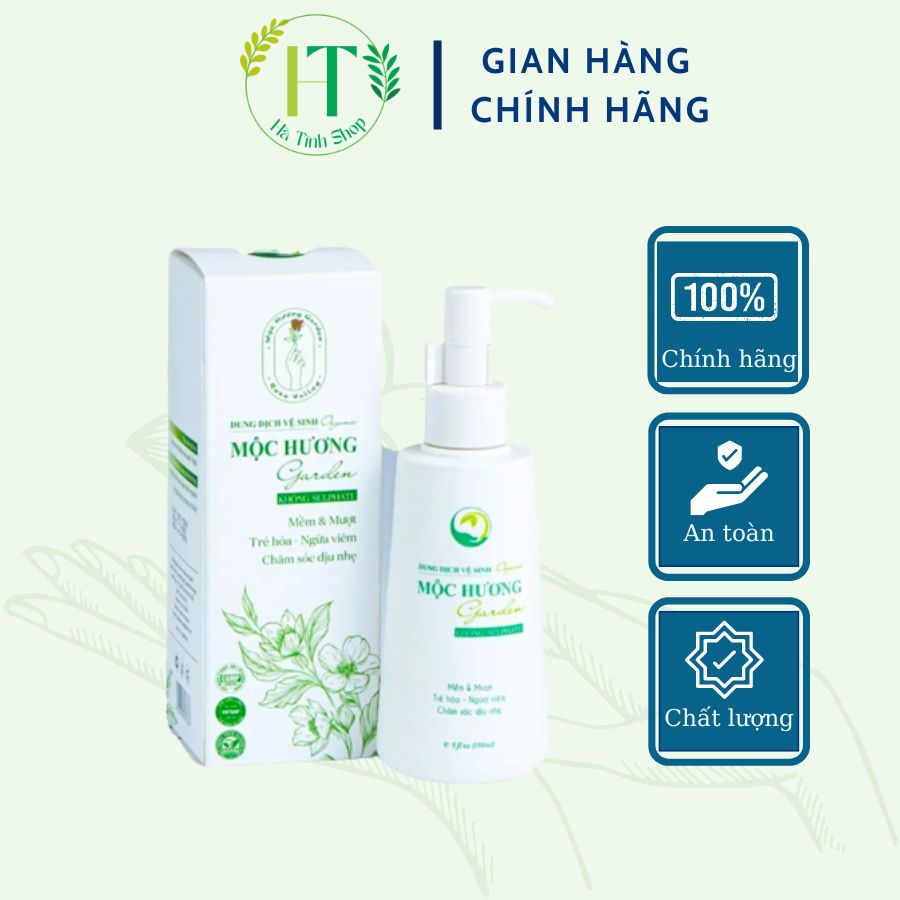 Dung dịch vệ sinh phụ nữ Thanh Mộc Hương chiết xuất trầu không, nghệ tươi an toàn cho cả mẹ bầu 150ml