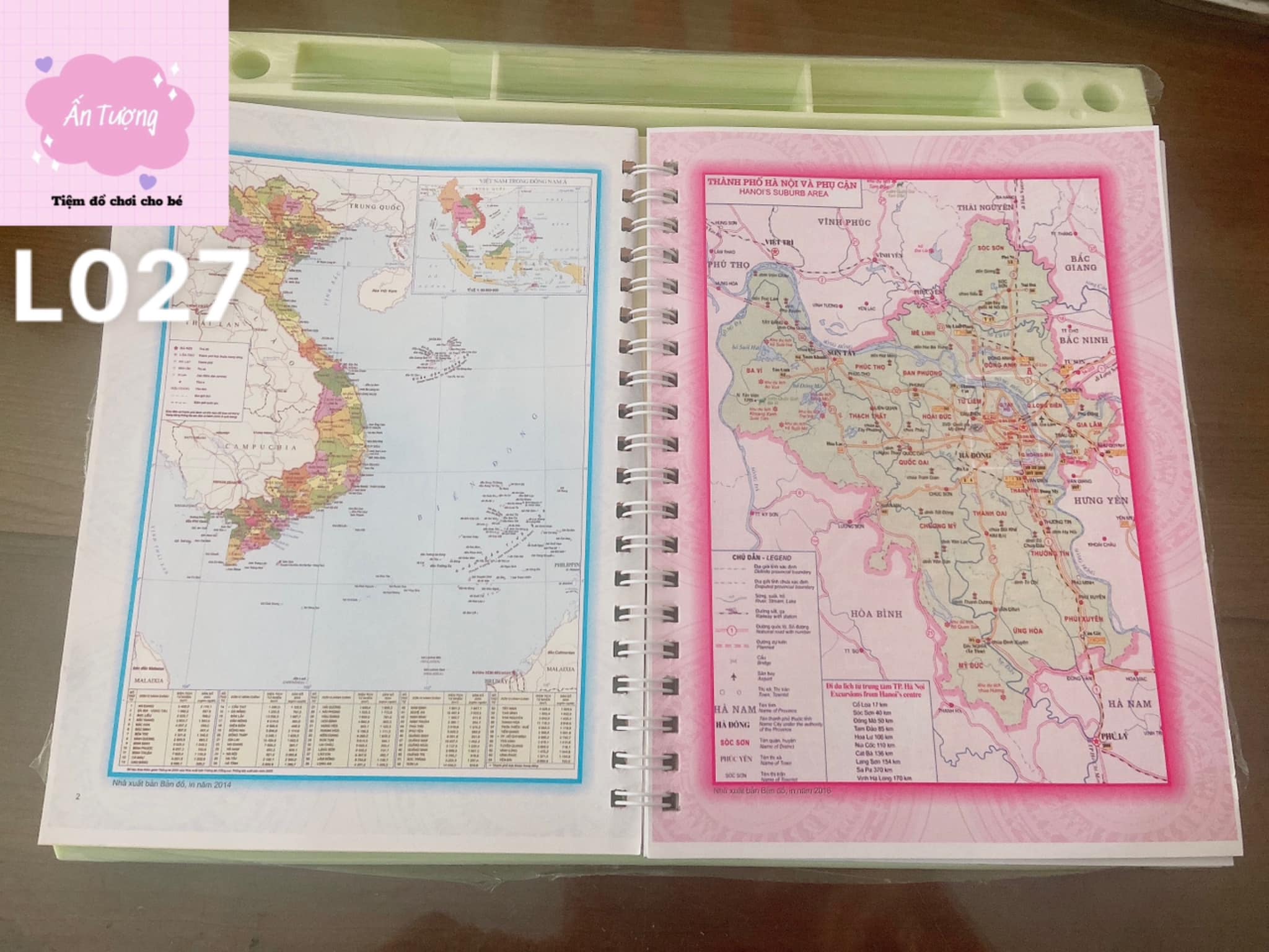 Lịch Tết 2024 - Xuân Giáp Thìn - Lịch để bàn 52 tuần Vạn Xuân đế nhựa lò xo giữa,NXB Khoa học