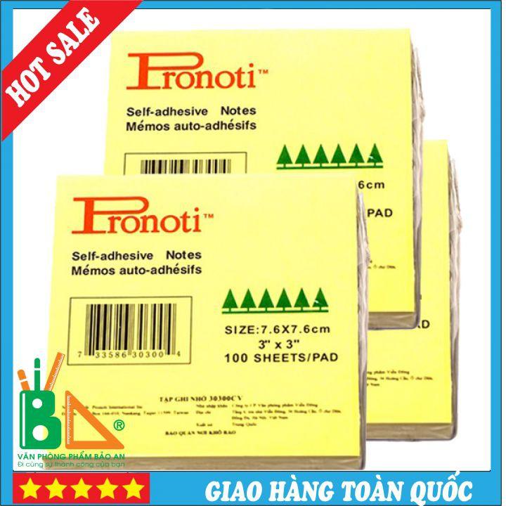 Giấy Nhắn Pronti Ghi Chú Công Việc Size 3*3