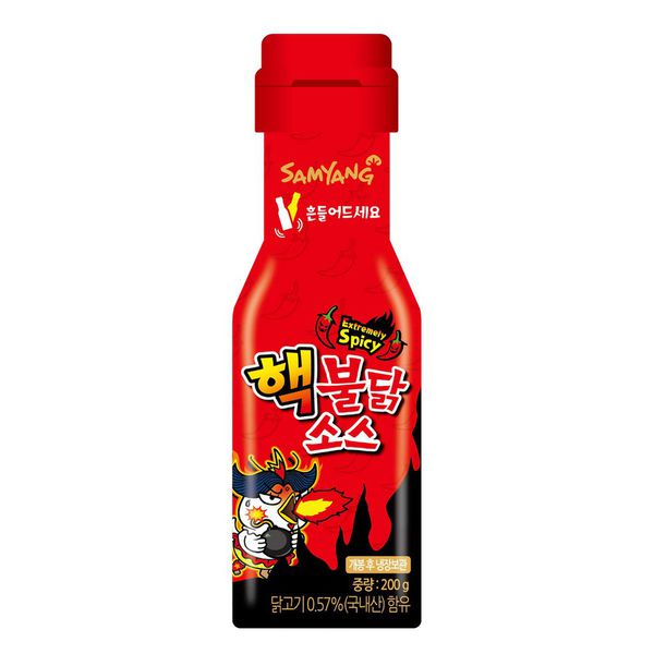 Sốt Chấm Samyang Vị Cực Cay x2 Spicy (200g/chai)