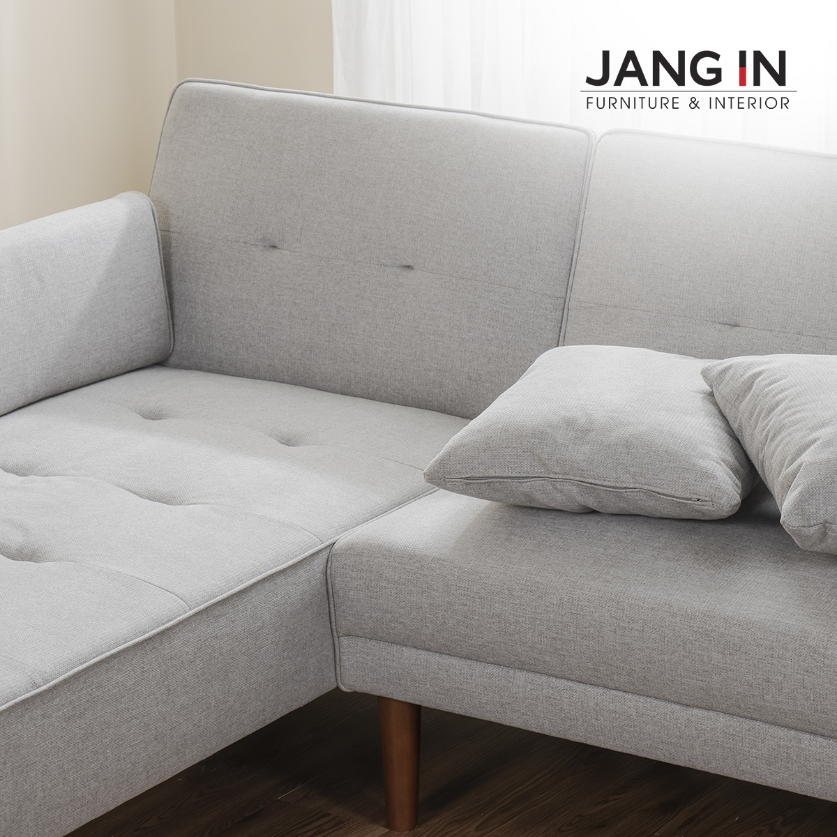 Sofa bed góc Fargo_Light Grey 3302000001-01