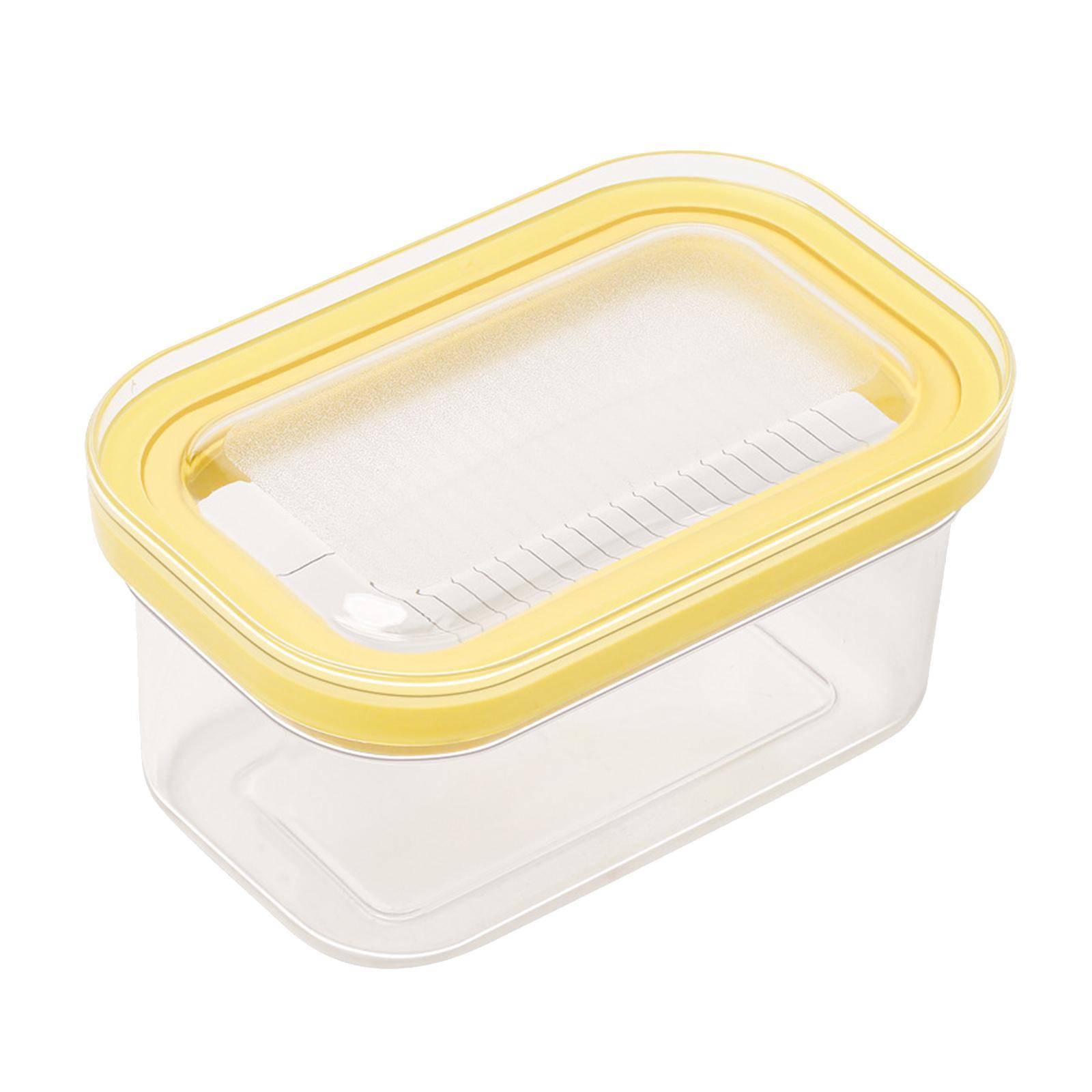2 in 1 Clear Butter Container Cheese Keeper with Sealed Lid