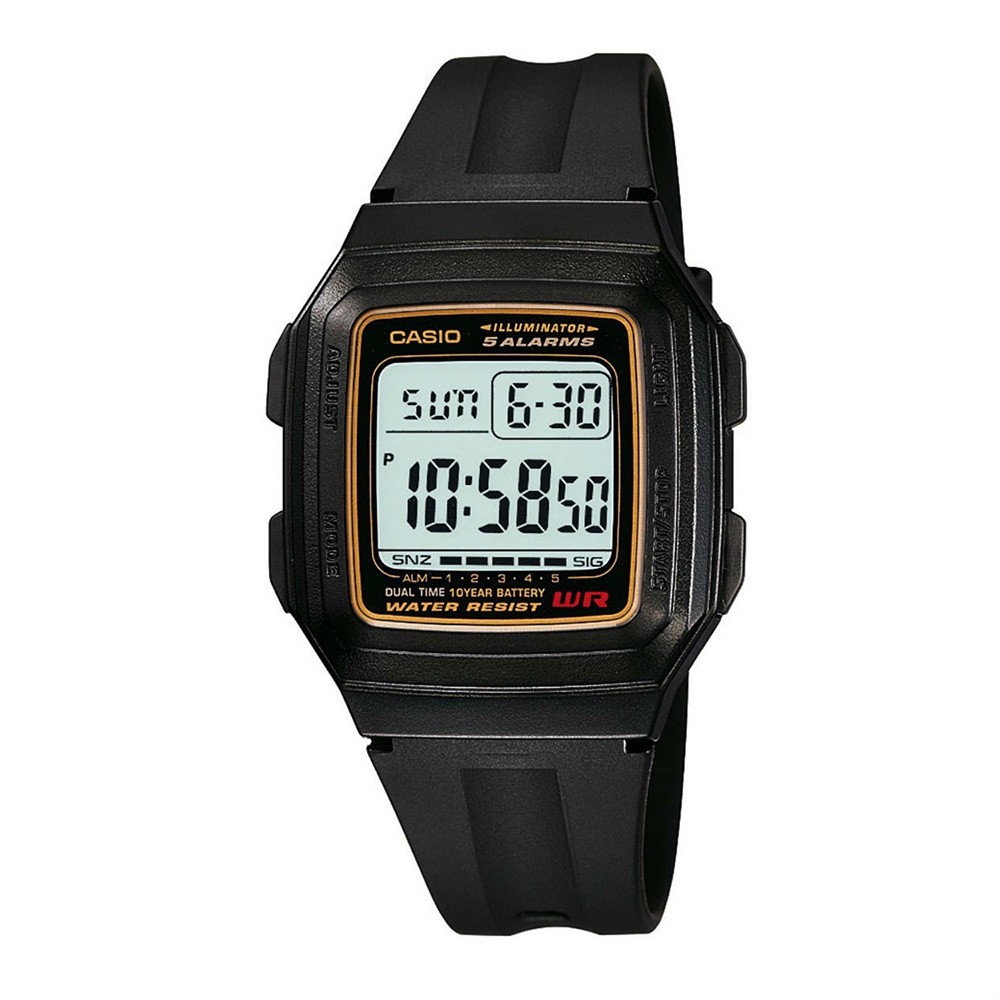 Đồng Hồ Nam Casio F-201WA-9ADF Dây Nhựa