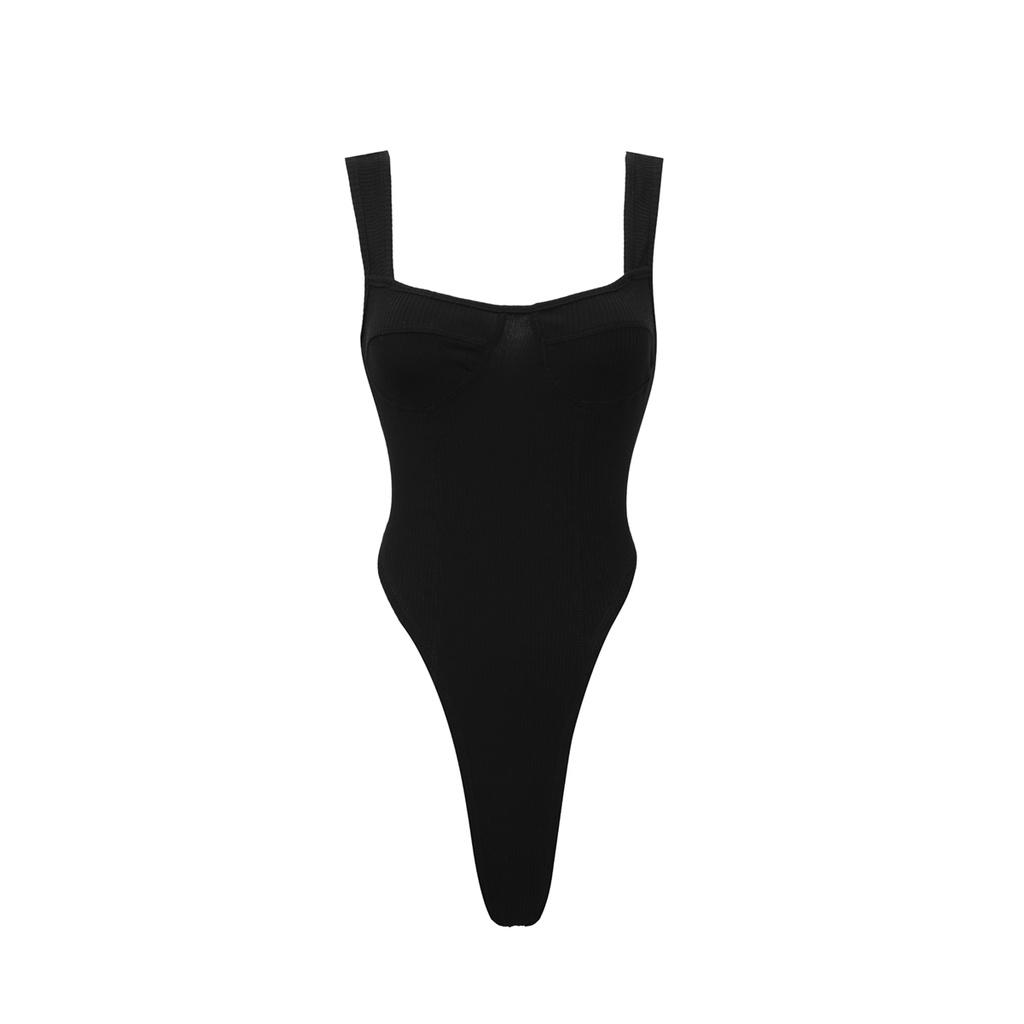 TATICHU - Bodysuit cúp ngực sát - Bust Detail Tank Bodysuit