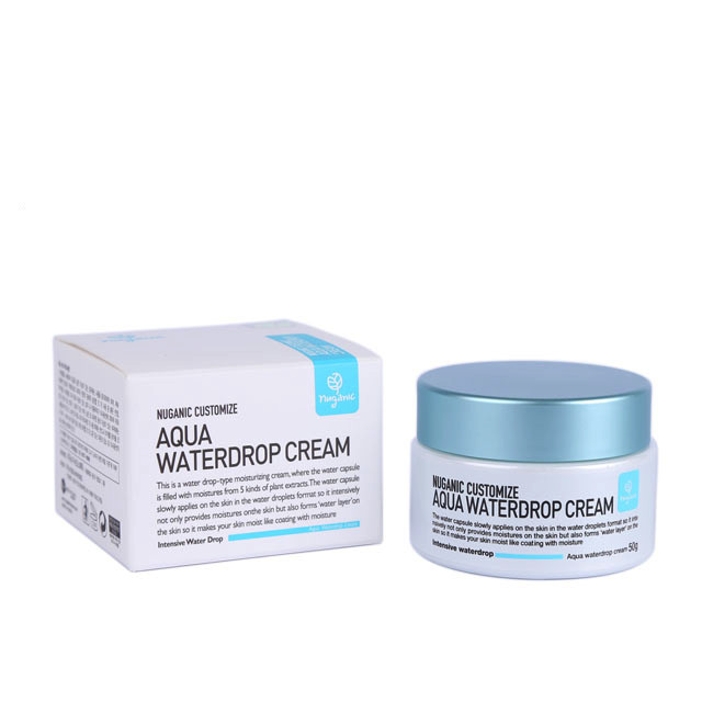 Kem dưỡng ẩm Nuganic Customize Aqua Waterdrop Cream