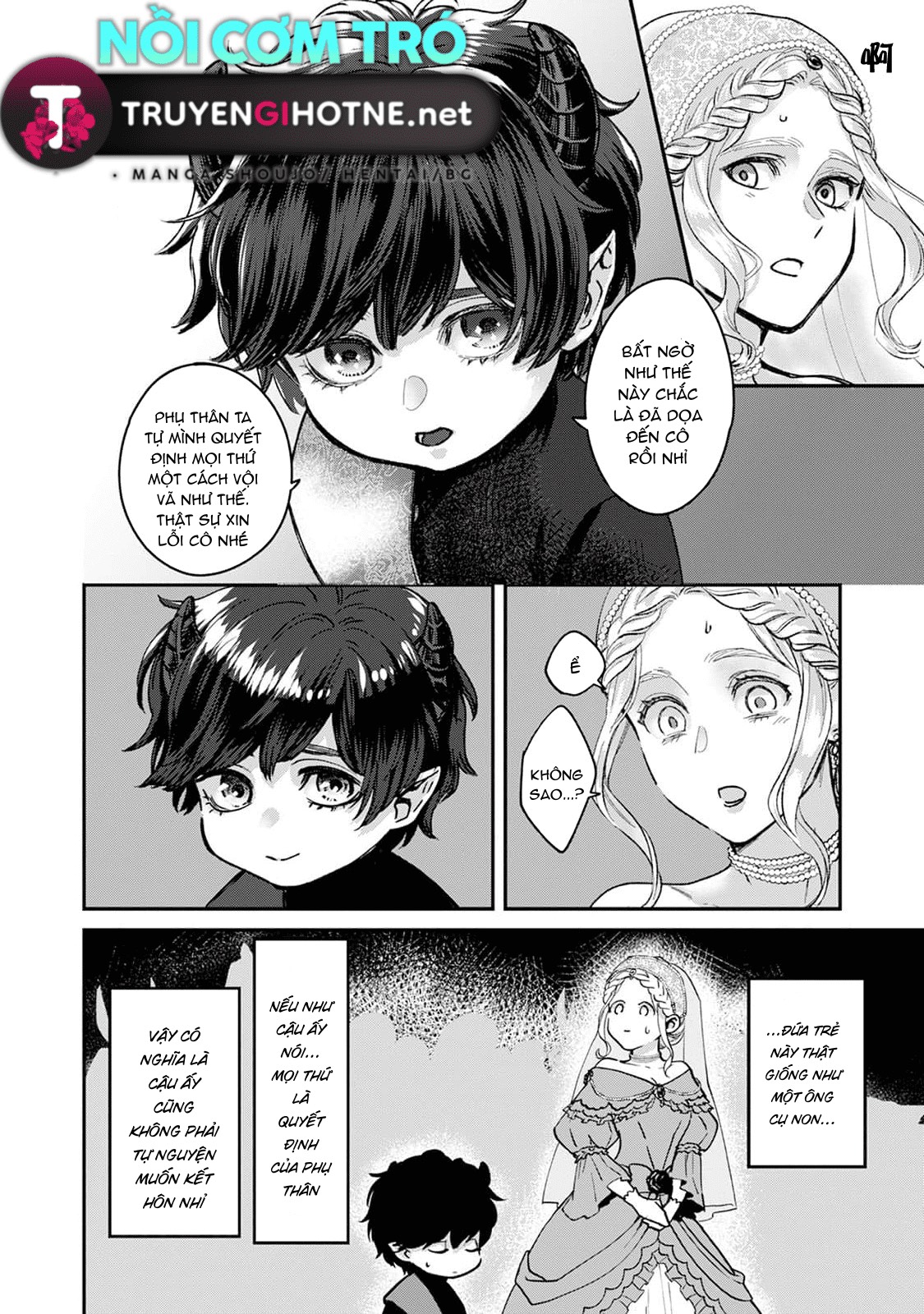 hoàng tử ma giới và cô dâu mới của ngài ta chapter 1.1 12