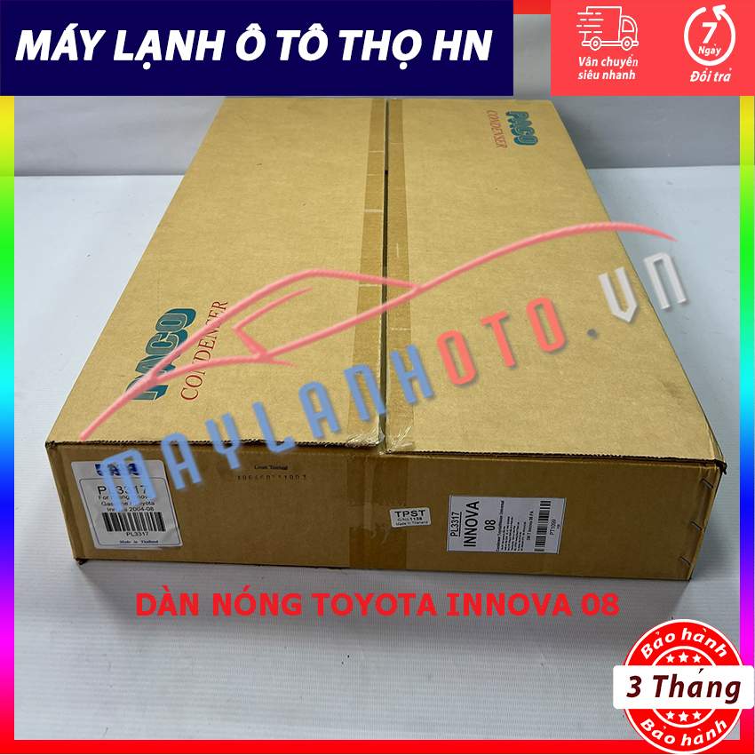 Dàn (giàn) nóng Toyota Innova Hàng xịn Thái Lan (hàng chính hãng nhập khẩu trực tiếp)