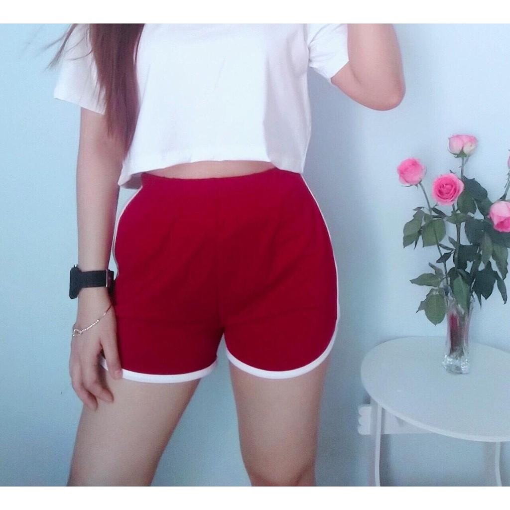 Quần short nữ nhiều màu - thun cotton co giãn 4 chiều - không xù / có size 70KG MS02