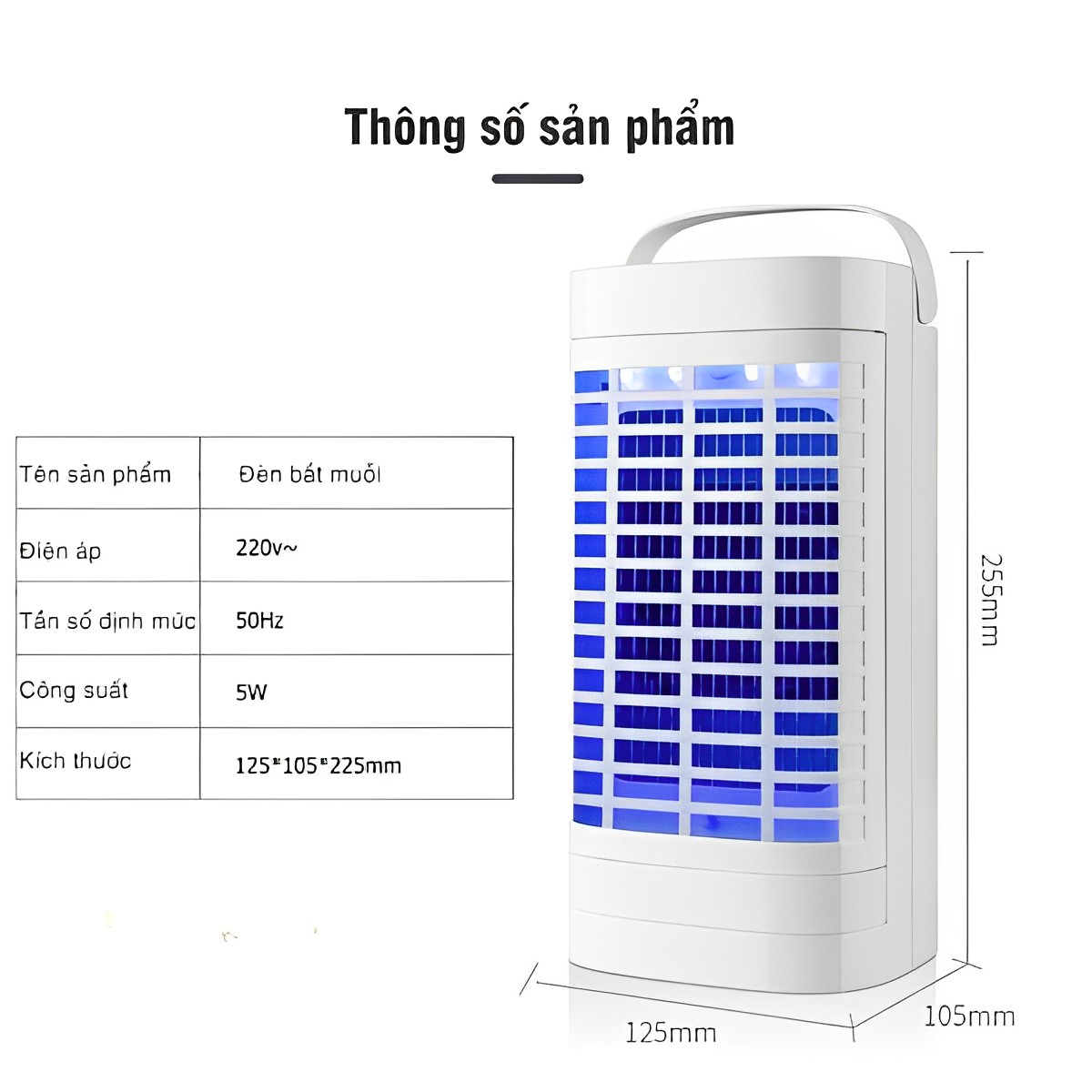 Đèn Bắt Muỗi, Chống Muỗi Thông Minh "Bảo vệ gia đình bạn khỏi loài muỗi khó chịu"