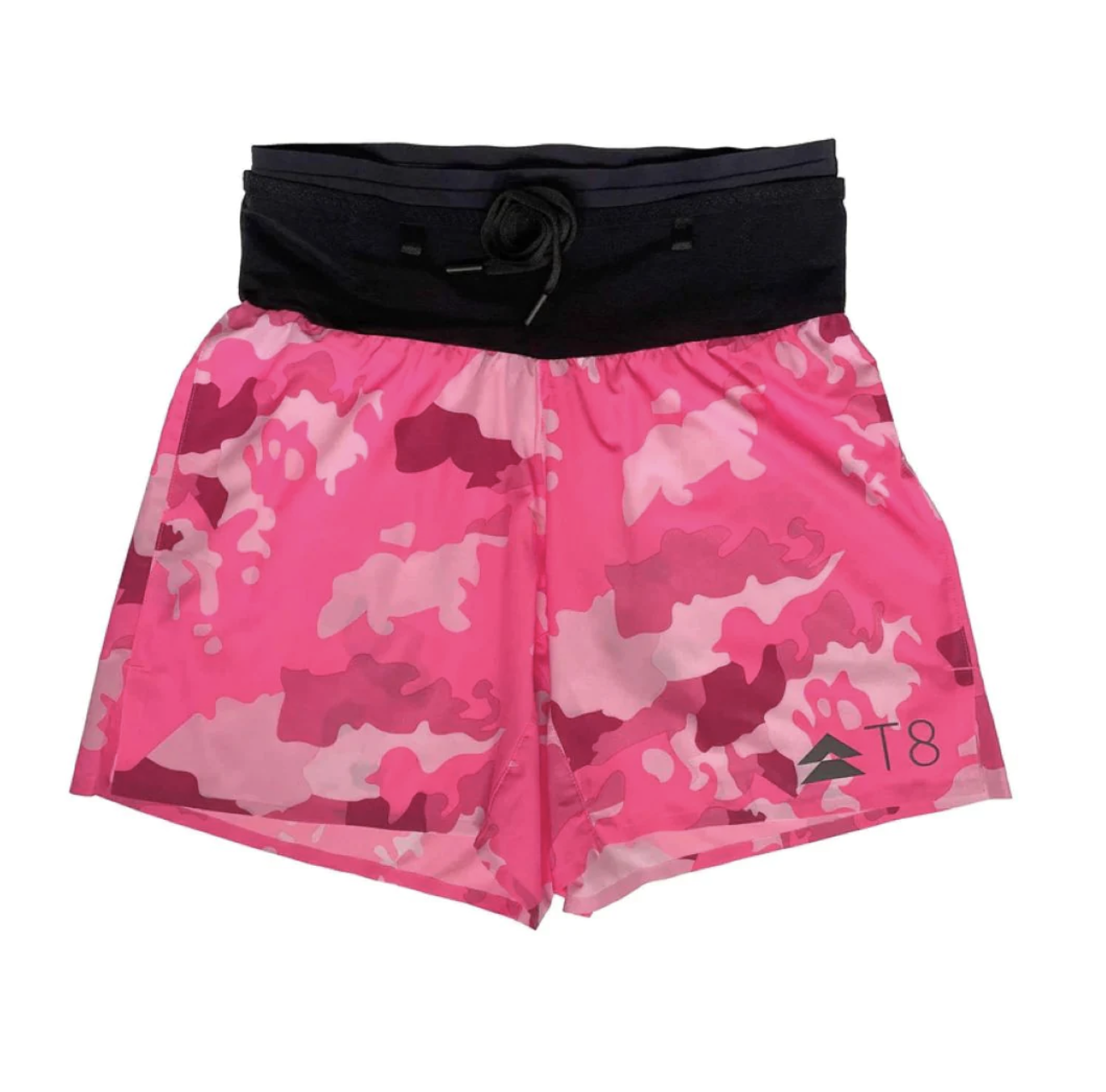 Quần short chạy bộ Nam T8 - Pink Camo