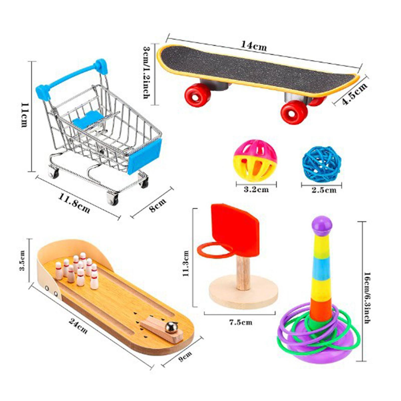 Parrot Training Toys Interactive Cage Toys for Pet Bird Cockatiel Supplies