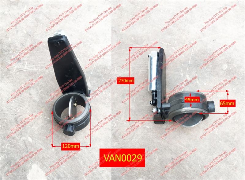 Van cài ống xả 507