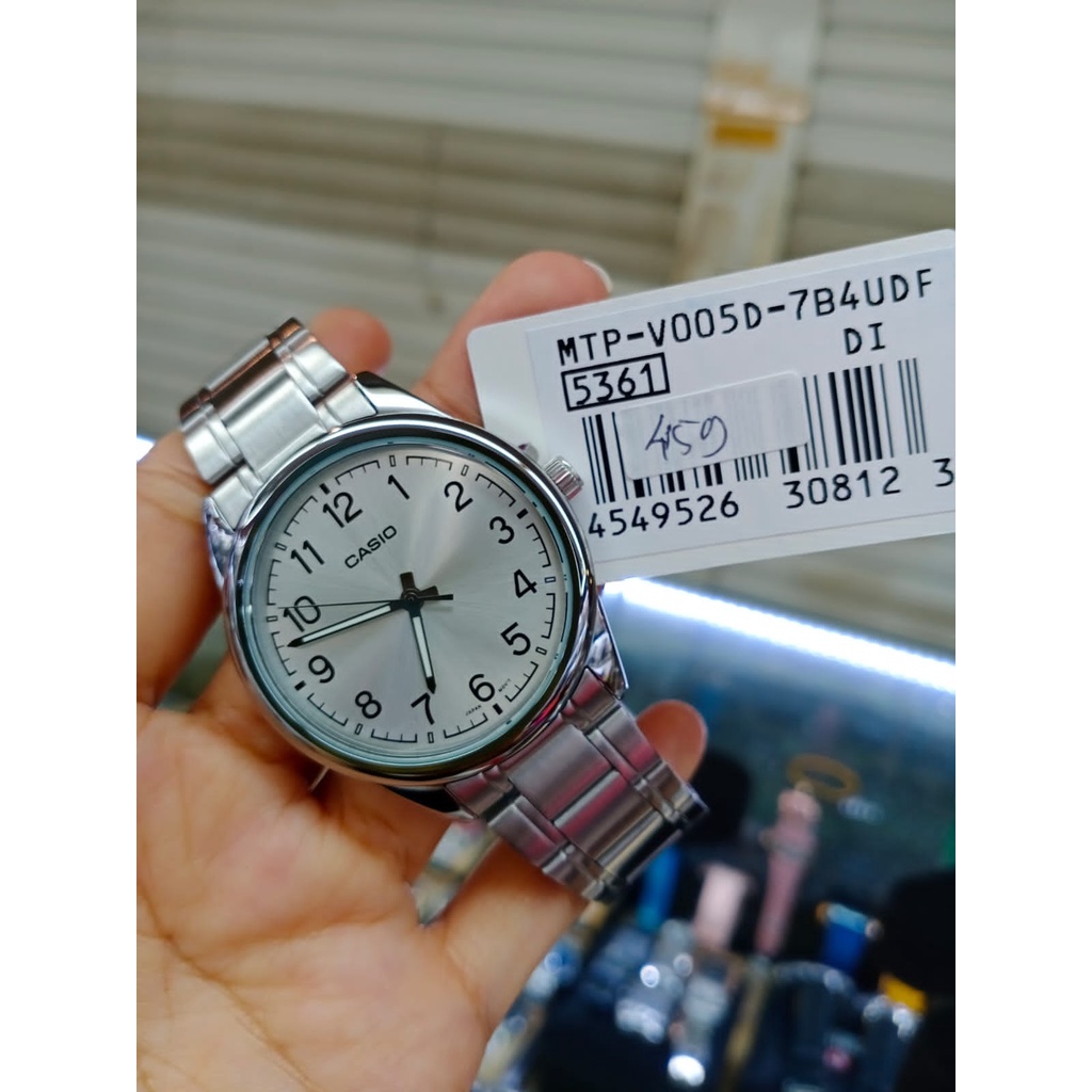 Đồng hồ nam dây kim loại Casio Anh Khuê MTP-V005D-7B4UDF