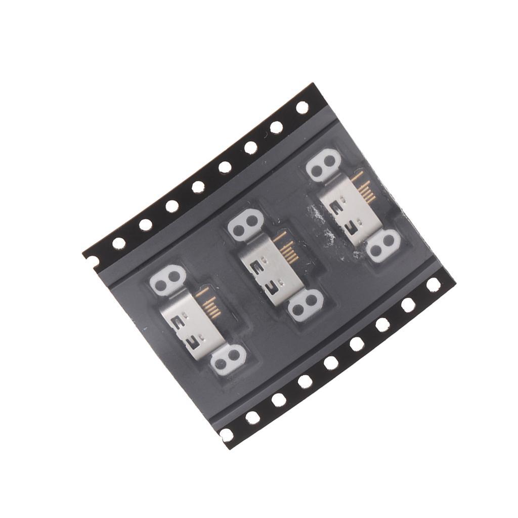 Pack3 Micro Usb Charging Connector Port Charge Socket Jack Plug for Meizu MX6