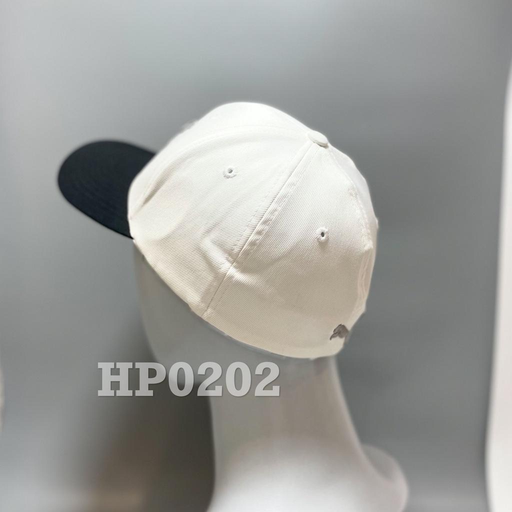 Mũ Lưỡi Trai Cao Cấp PM Nam nữ Snapback Form Cứng Trắng Đen Logo Thêu Nổi thiết kế thời trang Freesize Monoshop