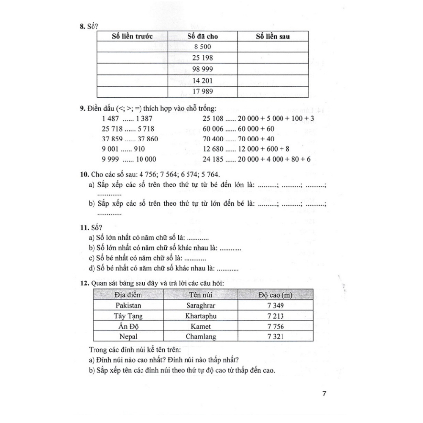 Sách - Combo Thực Hành Giải Toán Lớp 4 Tập 1 + 2