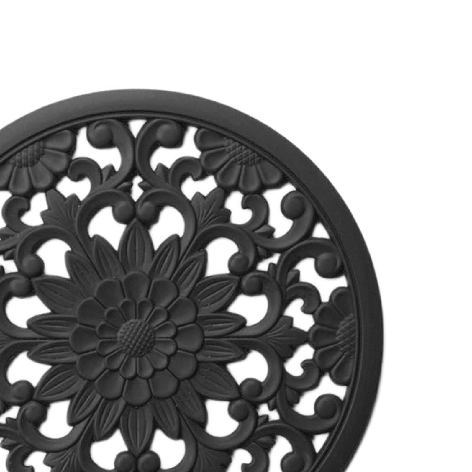 3 Set Heat-insulated Silicone Hot Pads Countertop Bowl Mat Trivet