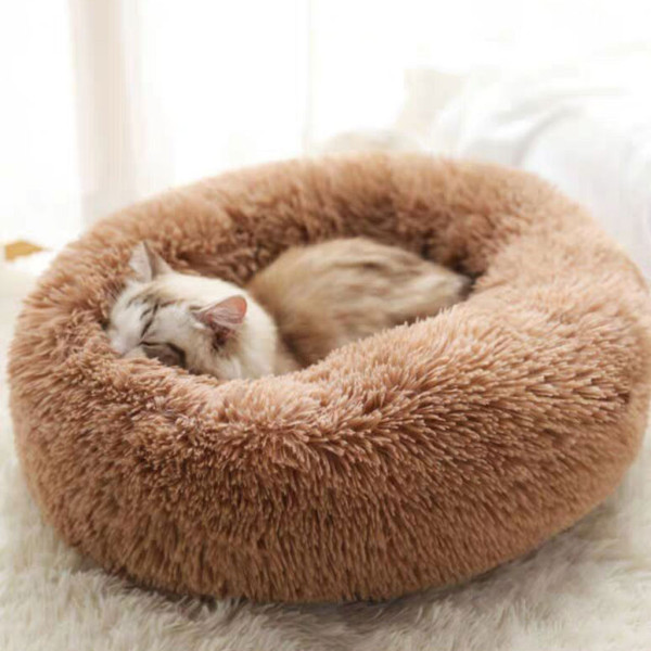 Đệm lông tròn dành cho thú cưng