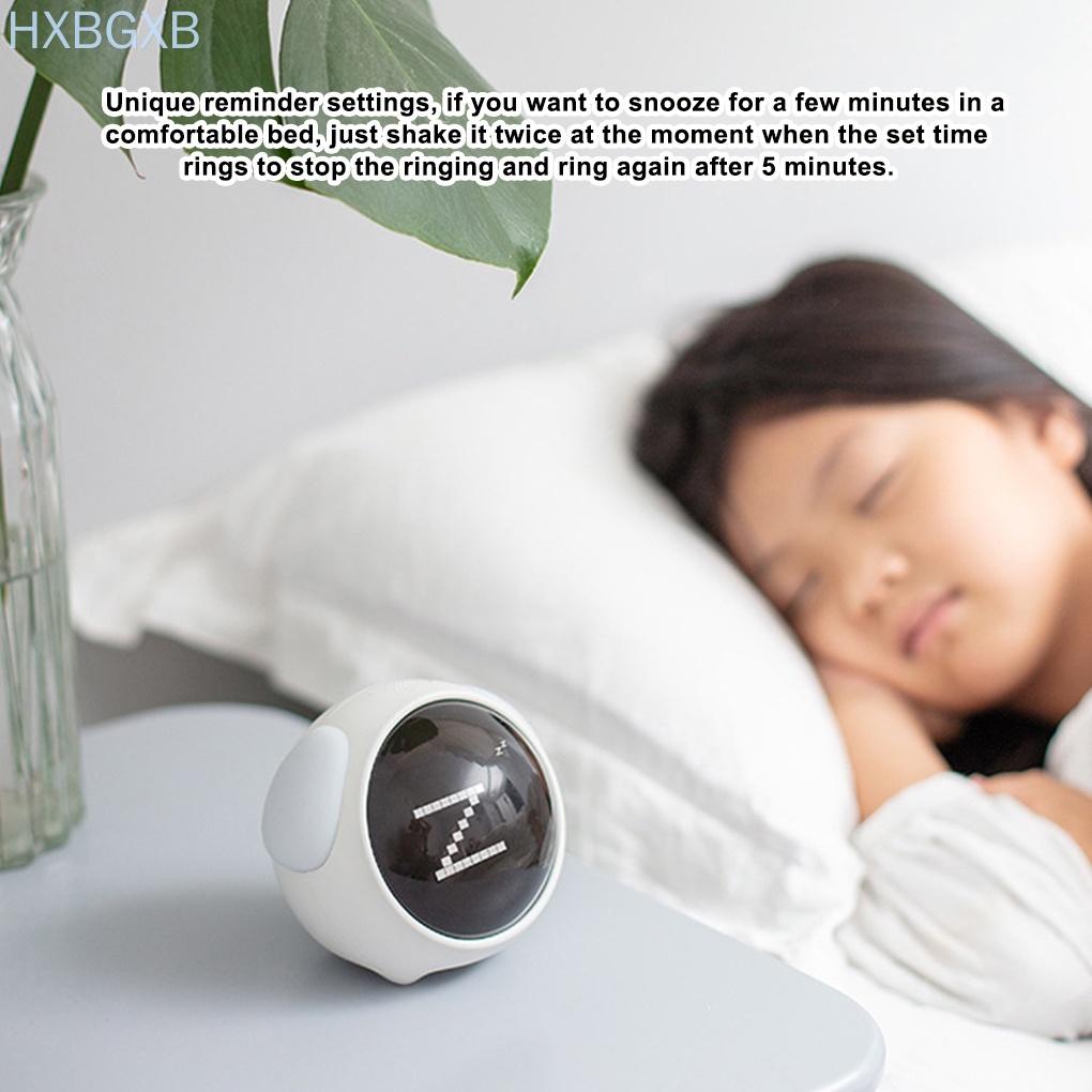 Đồng Hồ Báo Thức Kỹ Thuật Số Có Đèn Led 1 Kiểu Hoạt Hình Điều Khiển Bằng Giọng Nói