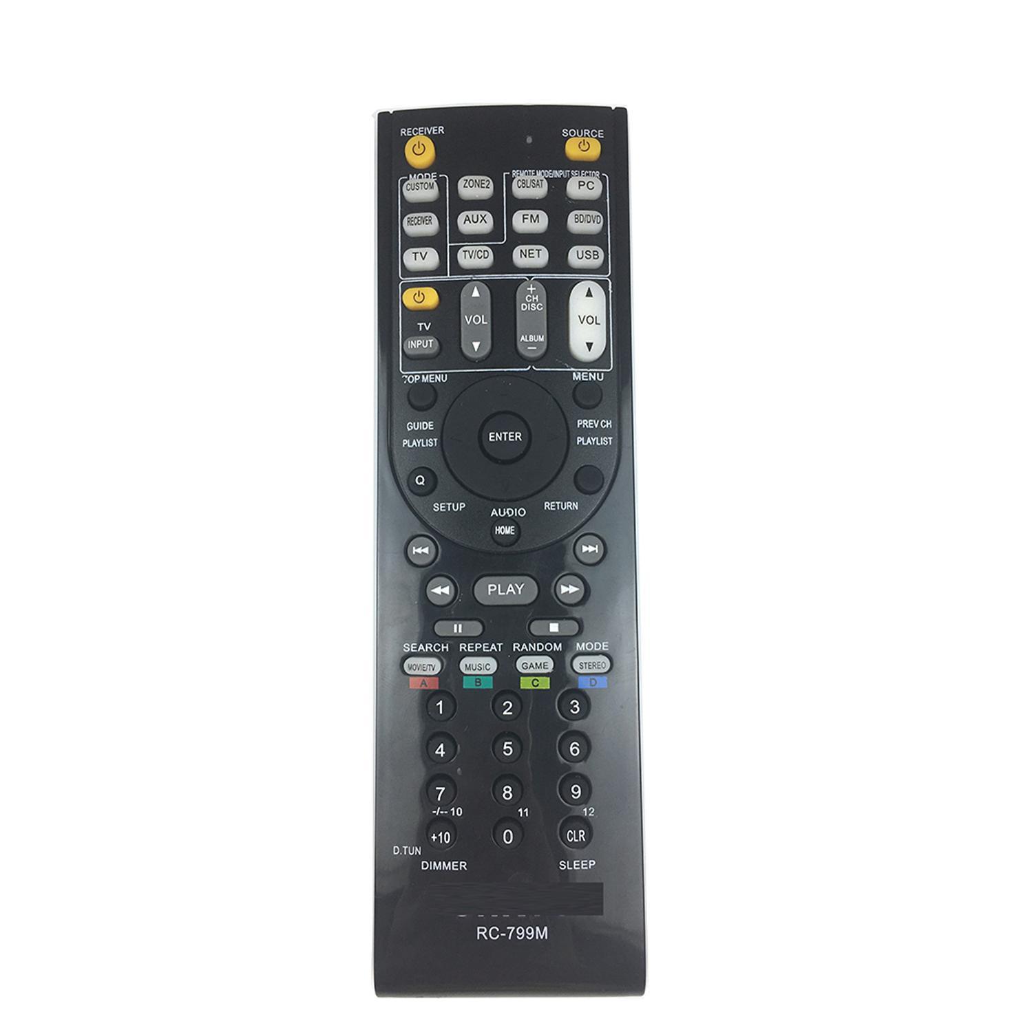 Điều khiển từ xa đối với Onkyo RC-681M RC-693M RC-728M RC-764M HT-S3300 TX-NR807 TX-NR808
