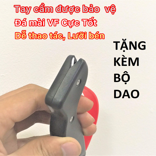 Tay mài Lưỡi Dao chuyên dụng cho Bàn Dao Chặt Gà CE - Đá mài chuyên dụng VF800 cho lưỡi Dao chặt gà đa năng. Dụng cụ mài Dao Chặt Gà Chuyên Dụng