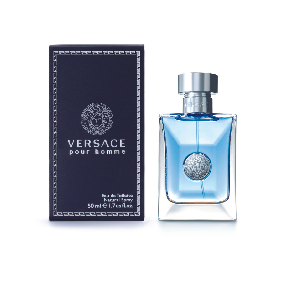 Nước hoa nam cao cấp VERSACE Pour Homme EDT (50ml, 100ml) hương Dương Xỉ - Tươi Mát sang trọng