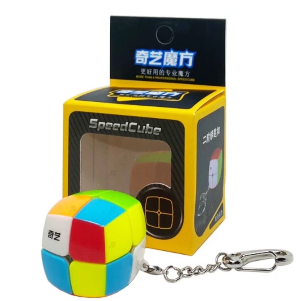 Móc Khoá Rubik 2x2 QiYi Keychain