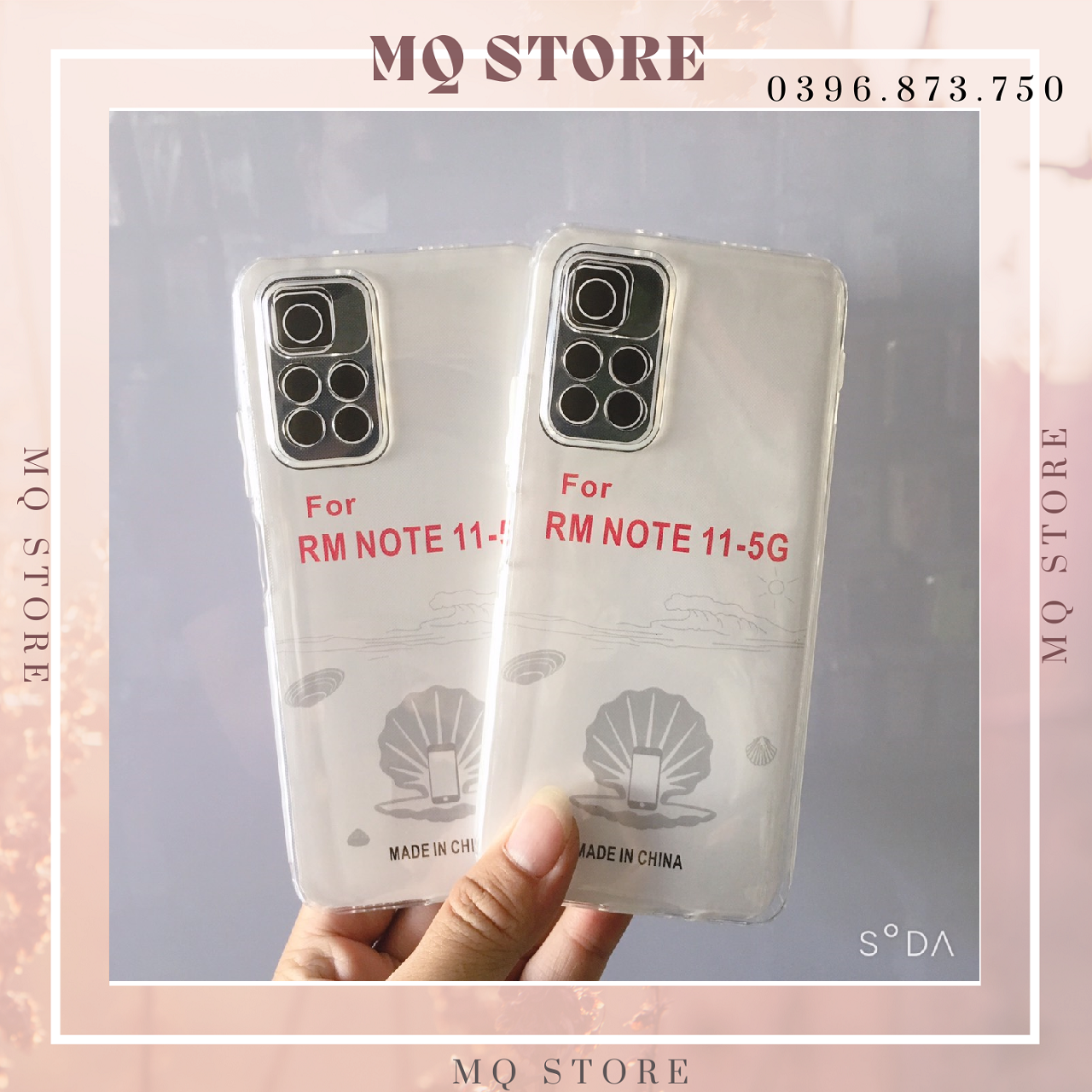 Ốp lưng dẻo trong TPU loại tốt, bảo vệ camera dành cho Xiaomi Redmi Note 11 5G