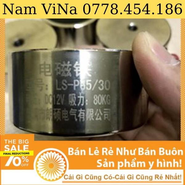 Nam Châm Điện LS-P80/38 12V/24V 100KG