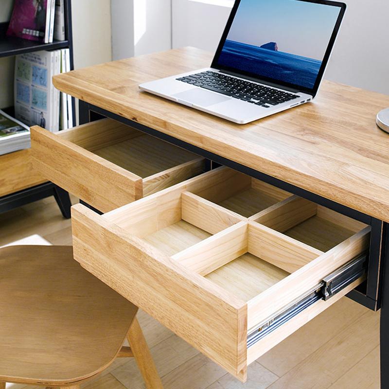 Bàn Làm Việc Nhỏ NB-Blue Gỗ Tự Nhiên Ibie OTDSNBBR - Xanh
