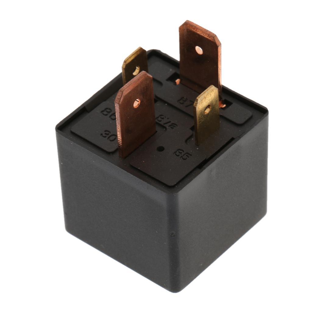 12V Relay 4 PIN Automotive 80AMP 80A Changeover Normally Open Contact