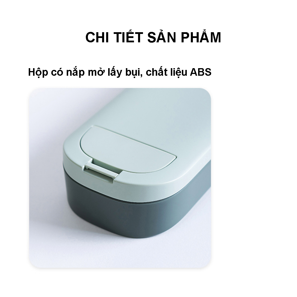 Cây lăn bụi – Bàn chải tĩnh điện hút lông, bụi trên quần áo, sofa và giường