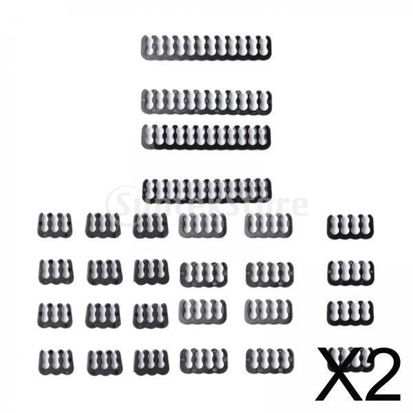 48 Pcs Cable Comb GPU 6 Pin 8 Pin Motherboard 24 Pin for 3.0 to 3.6mm Clip