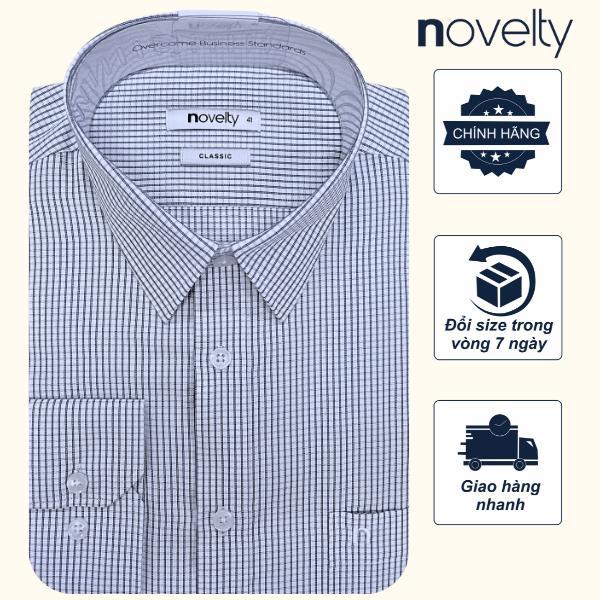 ÁO SƠ MI NAM DÀI TAY NOVELTY CLASSIC RECYCLED - 240633D