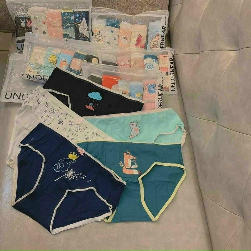 SET 5 QUẦN LÓT HỌA TIẾT CUTE DỄ THƯƠNG