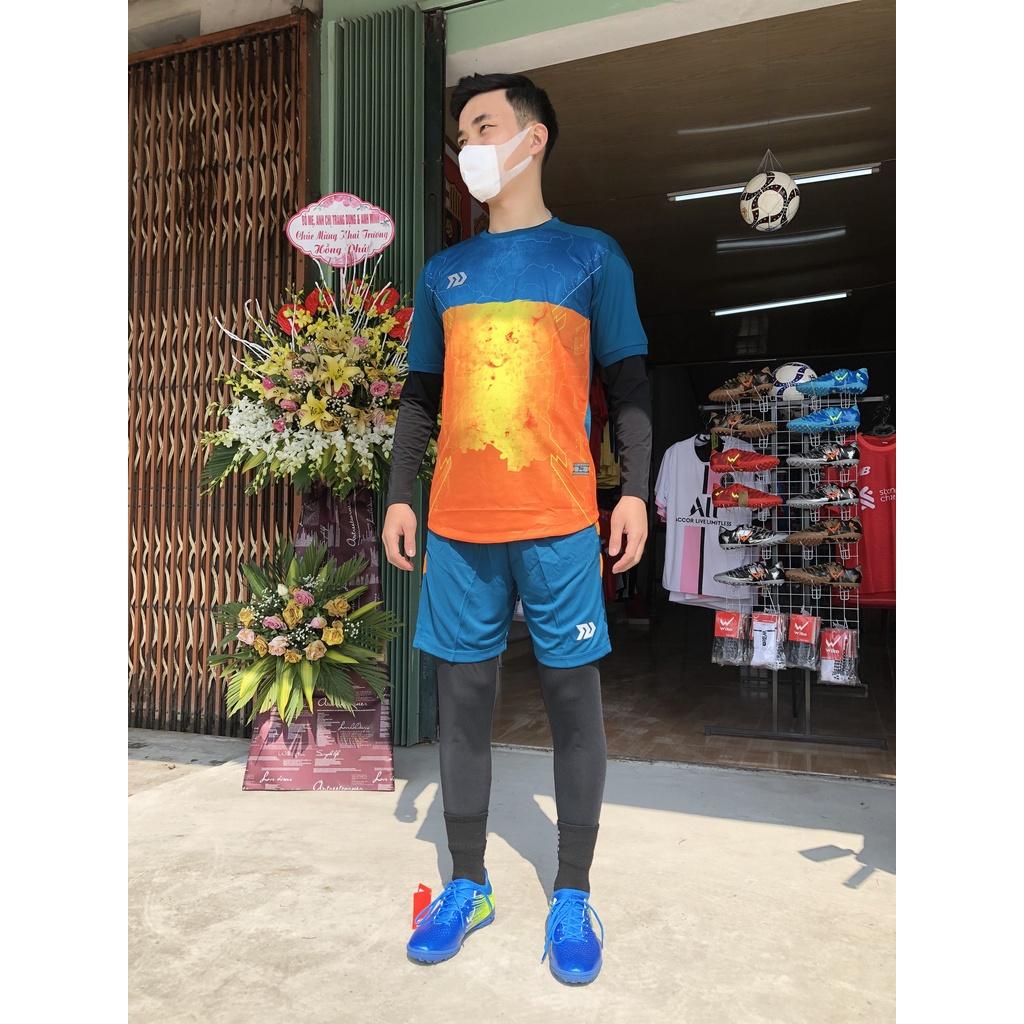 Mẫu áo quần thể thao,chất vải gai lạnh hút mồ hôi tốt, hàng Việt  Bulbal Cam 2022