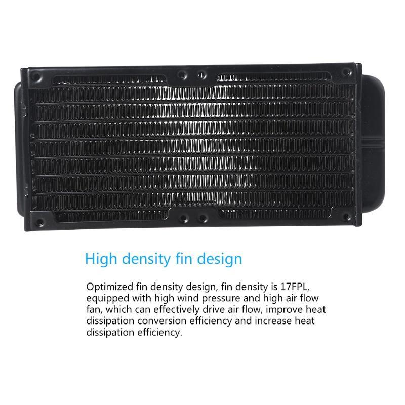 Hệ Thống Làm Mát Bằng Nước Tản Nhiệt Cho CPU Máy Tính Shas 80x160mm G1/4