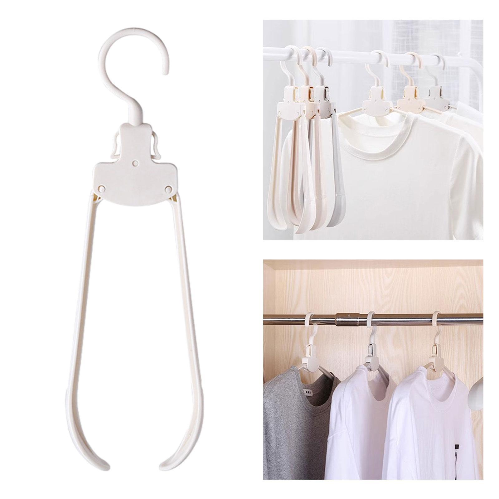 Foldable Travel Hanger Coat Hanger Collapsible Hanger for Dress Coats Shirts