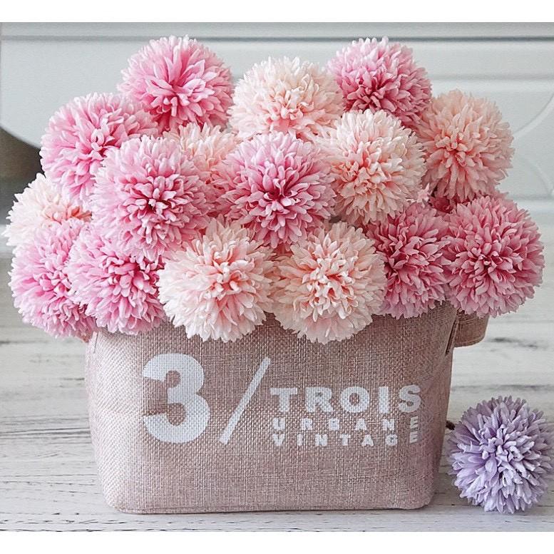 Hoa Bồ Công Anh giả bằng vải lụa loại dài 29cm bông