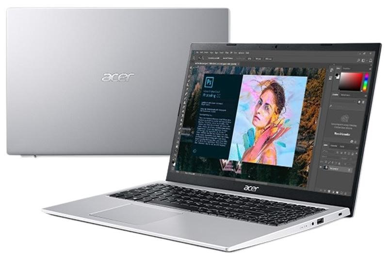 Máy Tính Xách Tay Laptop Acer Aspire 3 A315-58-529V, Core i5-1135G7, 4GBRAM, 256GBSSD, Intel Iris Xe Graphics, 15.6FHD, Webcam, 36.7Wh, Wlan ac+BT, Win11H, Bạc(Pure Silver), 1Y WTY - Hàng Chính Hãng