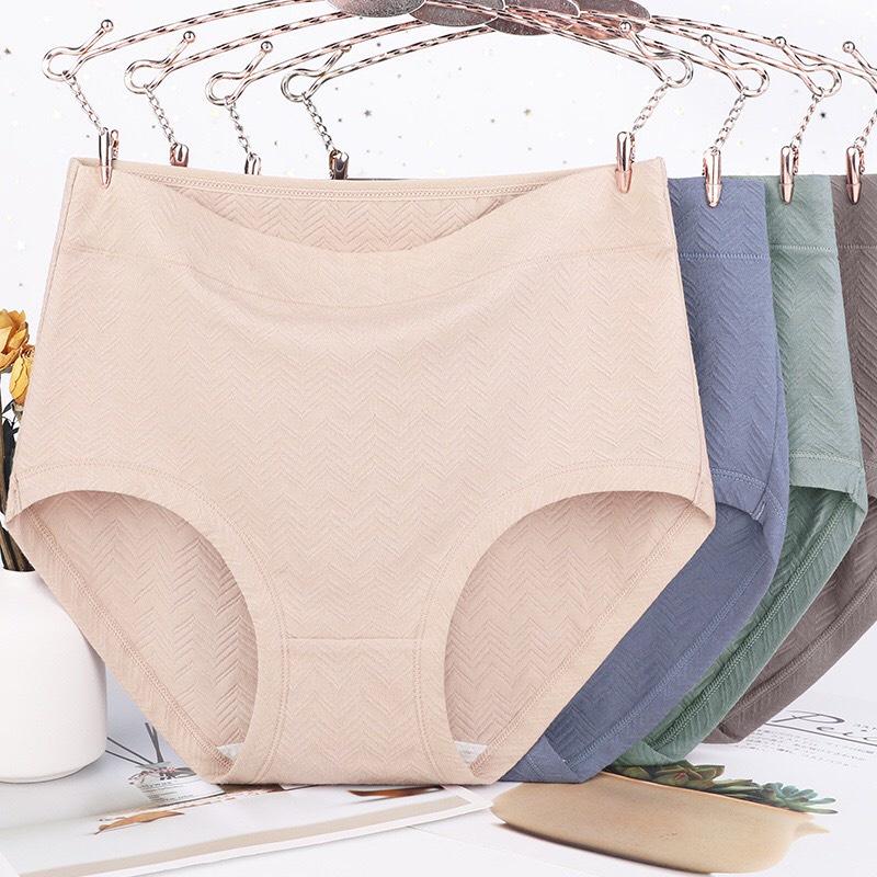 Quần lót nữ trung niên , quần lót cho mẹ, người già cạp cao hàng cao cấp đủ size- quần lót cotton nữ