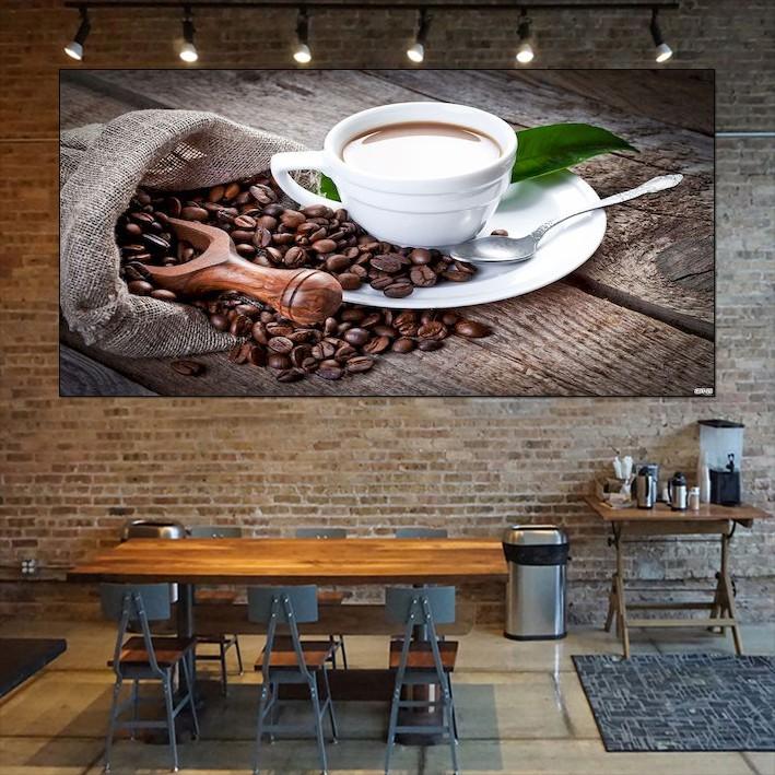 Decal trang trí - decal dán tường - tranh dán tường cà phê, quán, Coffee.., quán trà sữa, phòng thư giãn