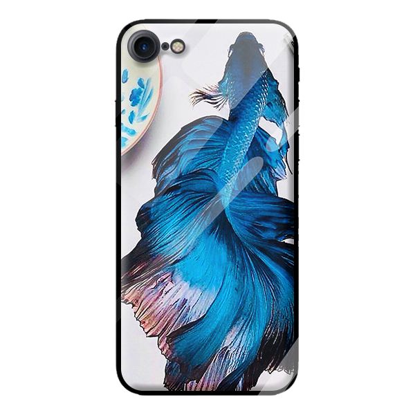 Ốp kính cường lực cho iPhone 7 cá 112 - Hàng chính hãng