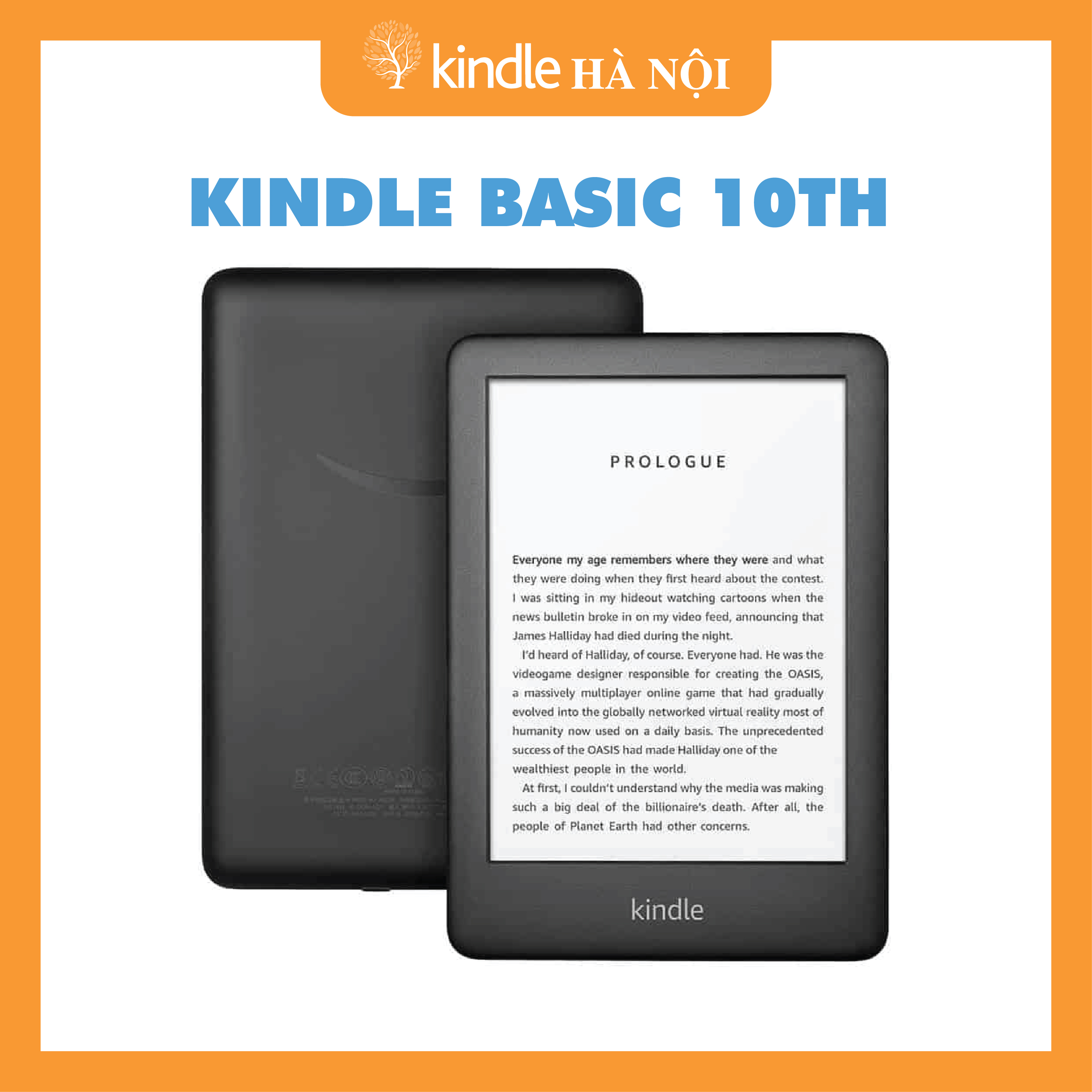 Máy Đọc Sách All New Kindle 10th (Kindle Basic 10th) – Hàng Chính Hãng